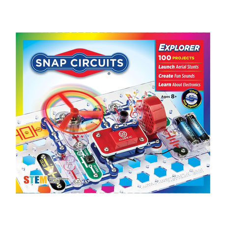 Elenco Snap Circuits Jr. SC-100 Electronics Exploration Kit — STEM Toys