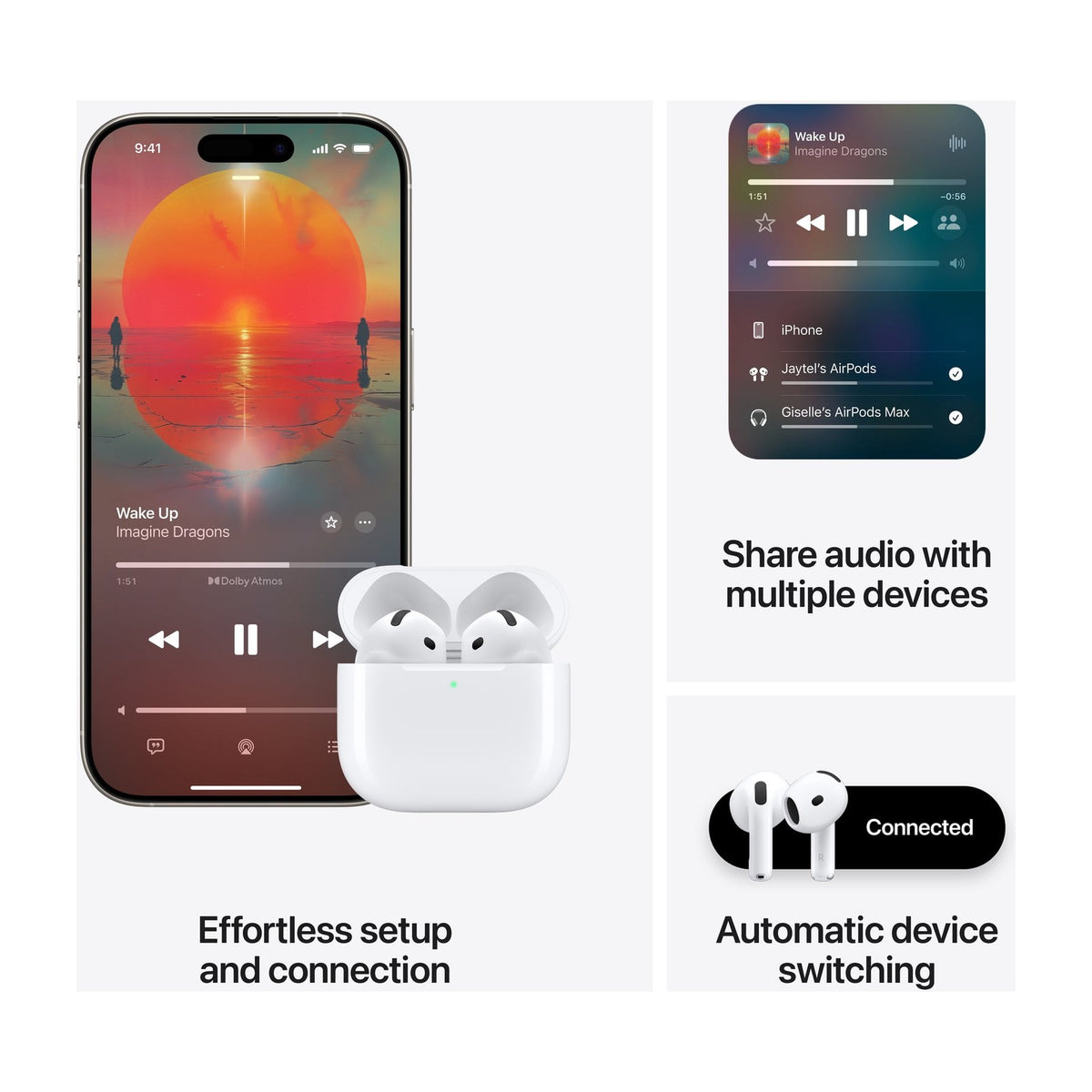Apple AirPods 4 with Active Noise Cancellation — Earbuds
