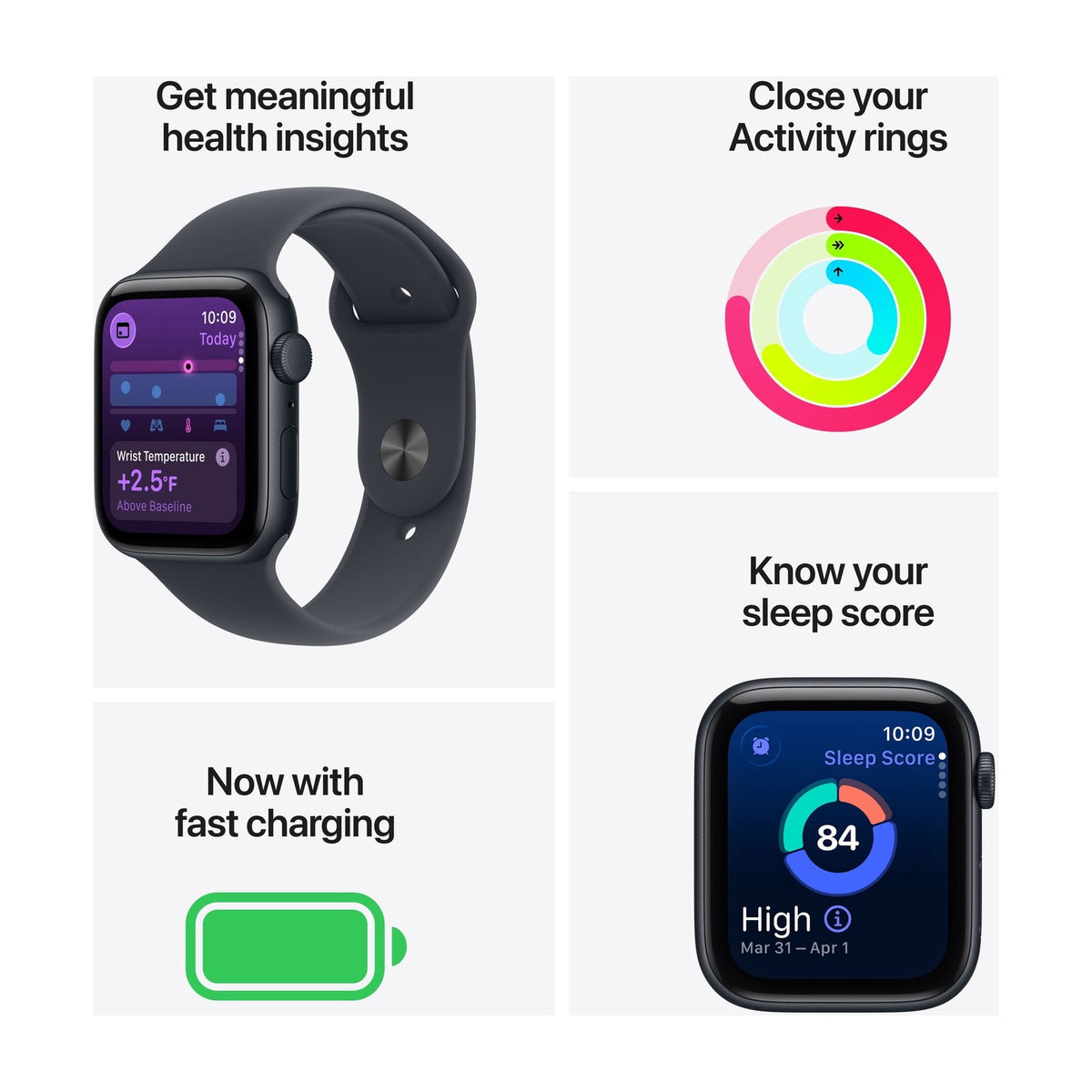 Midnight — Apple Watch SE 3