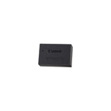 Canon LP-E17 Rechargeable Lithium-Ion Battery Pack, 1040mAh, 7.2V — Canon LP-E17 black camera battery pack with the white Canon label, three-quarter view on a plain background