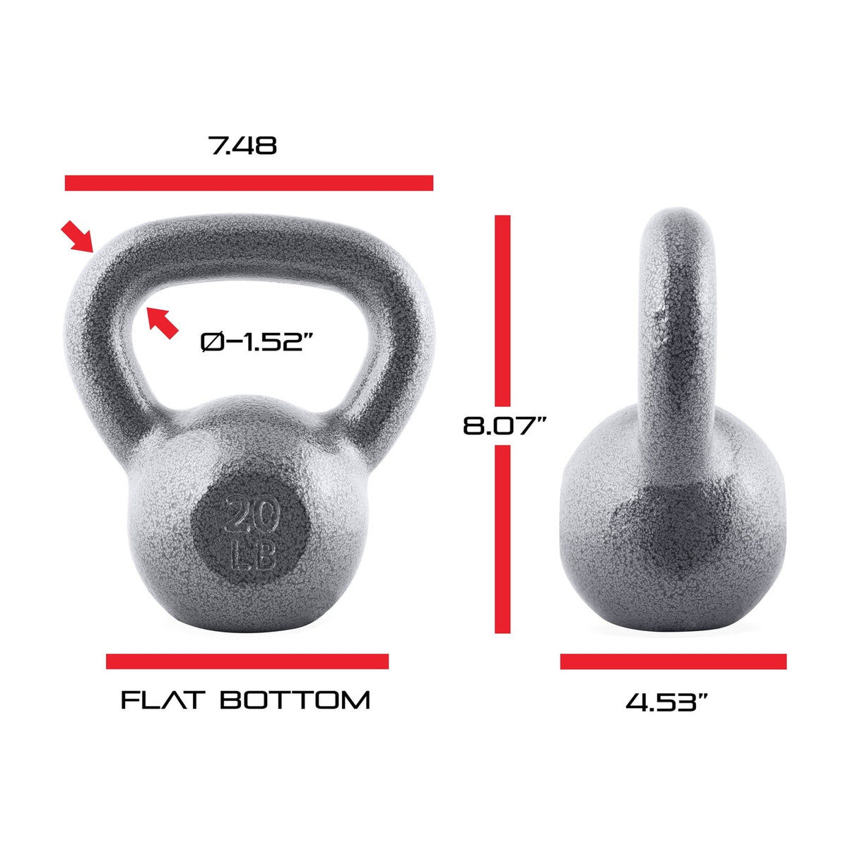 CAP Barbell Cast Iron Kettlebell — Strength Training