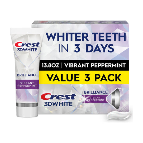 Crest 3D White Brilliance Toothpaste — Oral Care