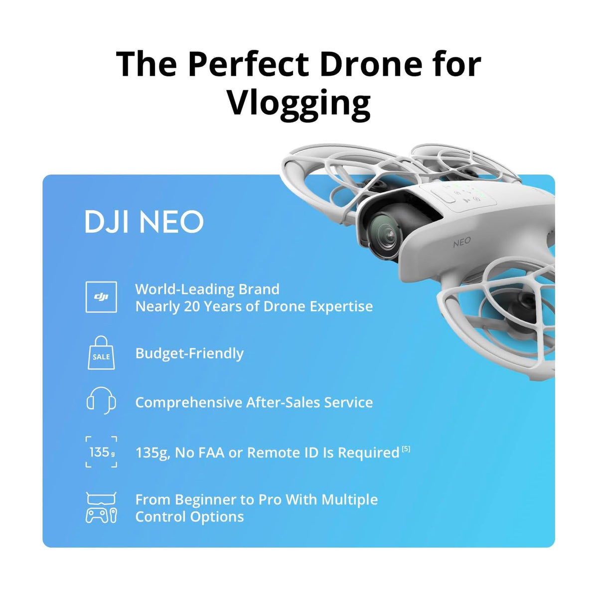 DJI Neo Camera Drone — Drones