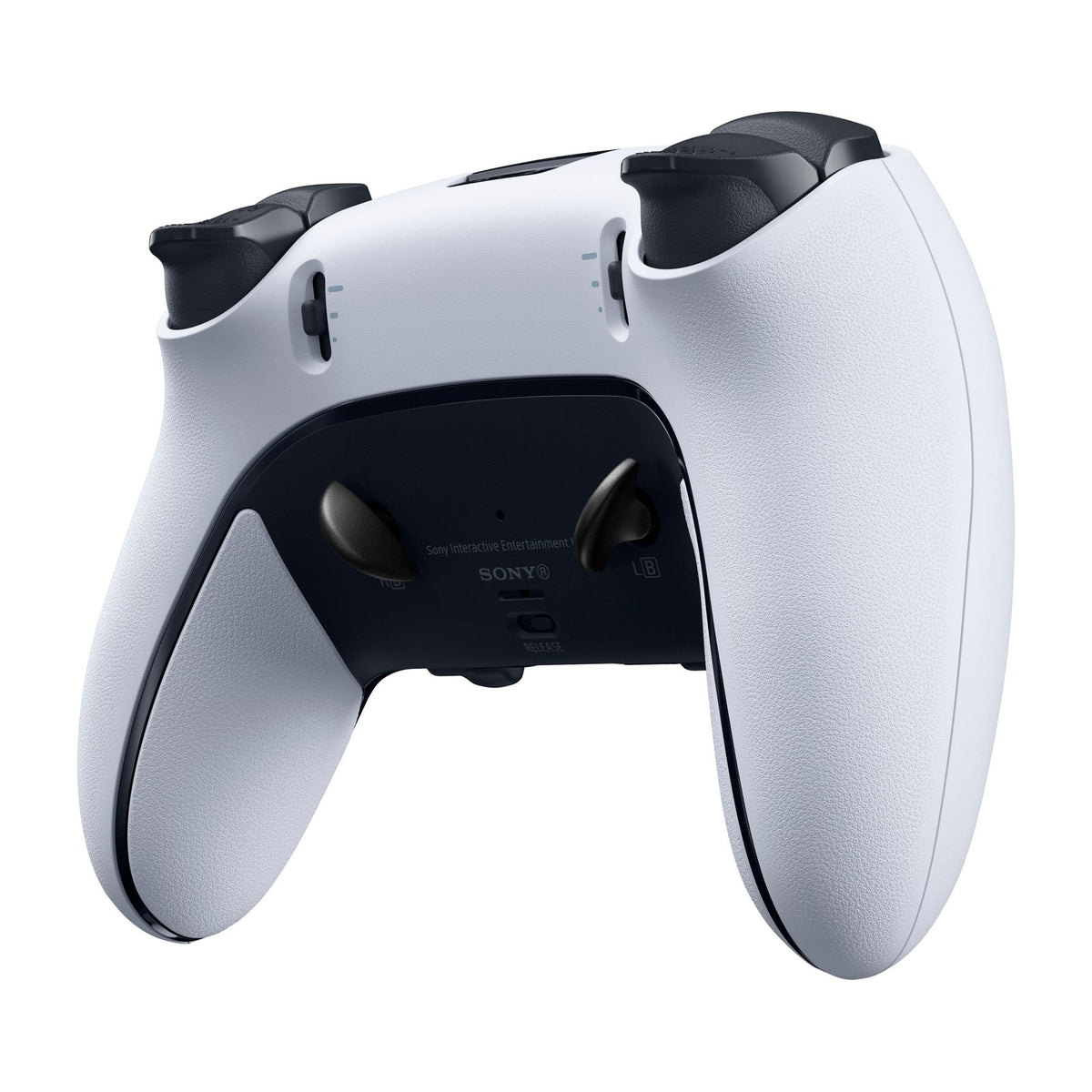 Sony DualSense Edge Wireless Controller for PlayStation 5 — Sony DualSense Edge controller photographed from above, front face toward the camera