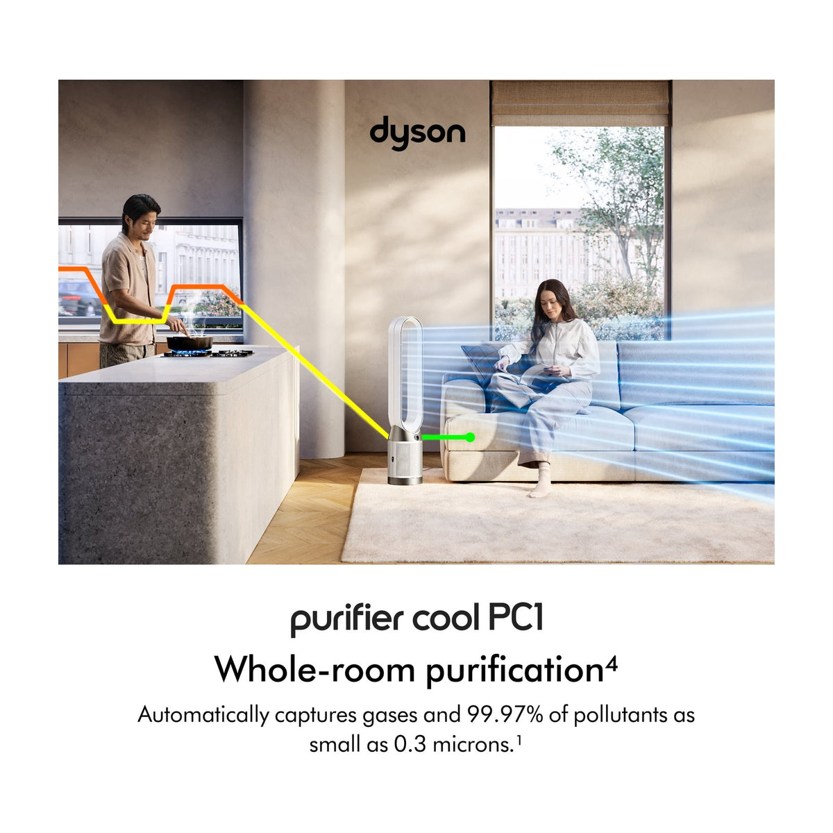 Dyson Purifier Cool Gen1 TP10 HEPA Purifying Fan — Air Purifiers