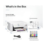 White — Epson EcoTank ET-2800 Wireless Color All-in-One Cartridge-Free Supertank Printer