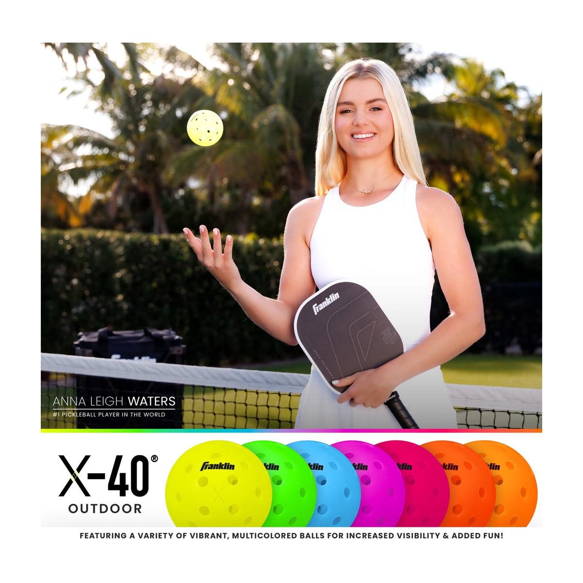 Franklin Sports Jet Pickleball Paddle & Ball Set — Pickleball