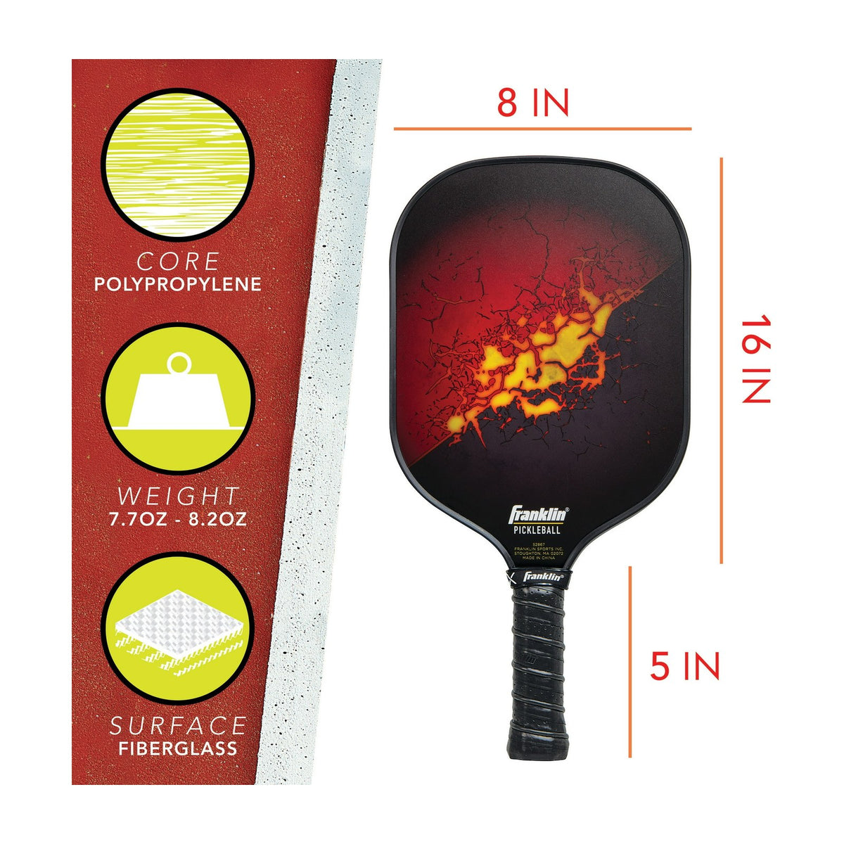 Franklin Sports Jet Pickleball Paddle & Ball Set — Pickleball