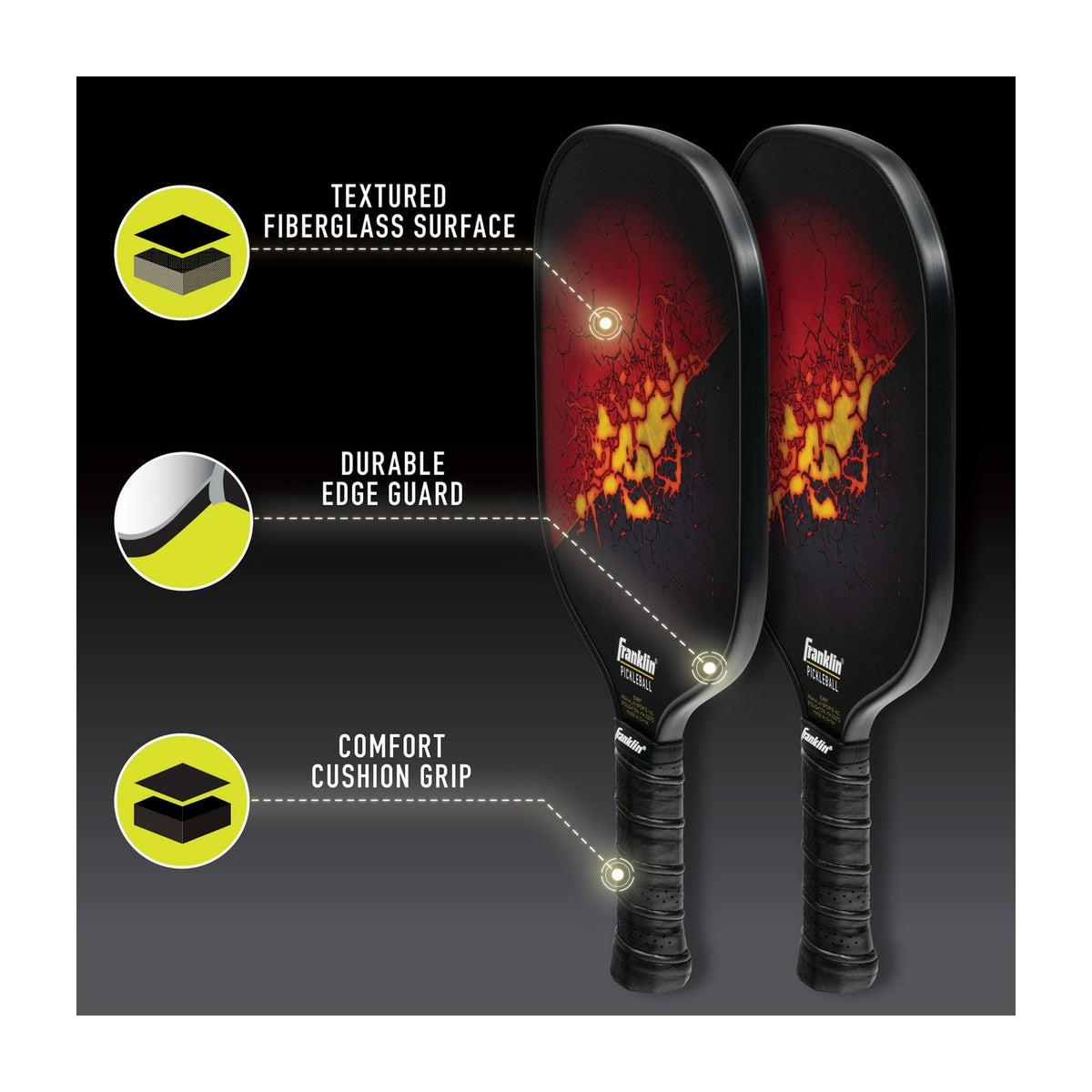 Franklin Sports Jet Pickleball Paddle & Ball Set — Pickleball