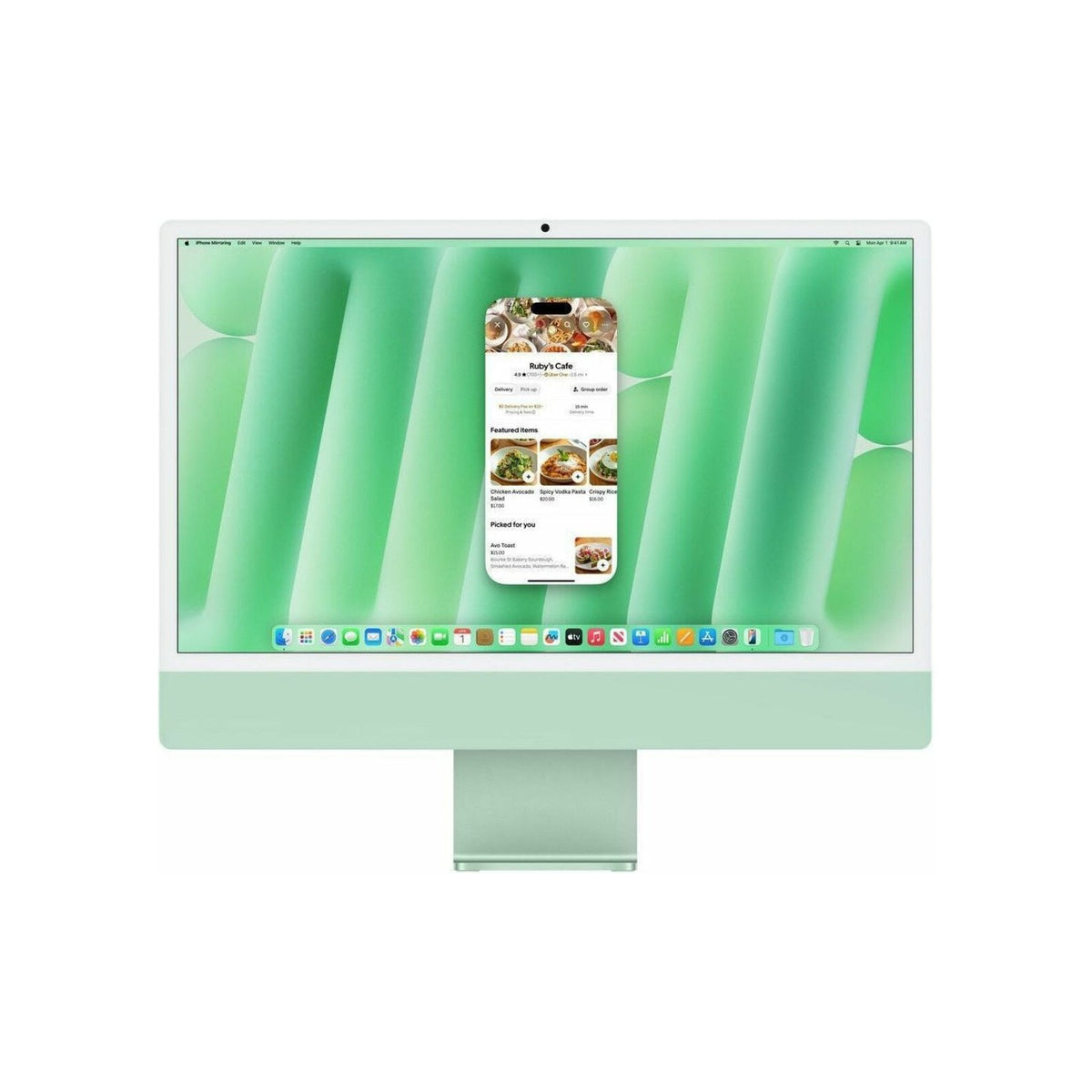 Green — Apple iMac 24-inch (M4)
