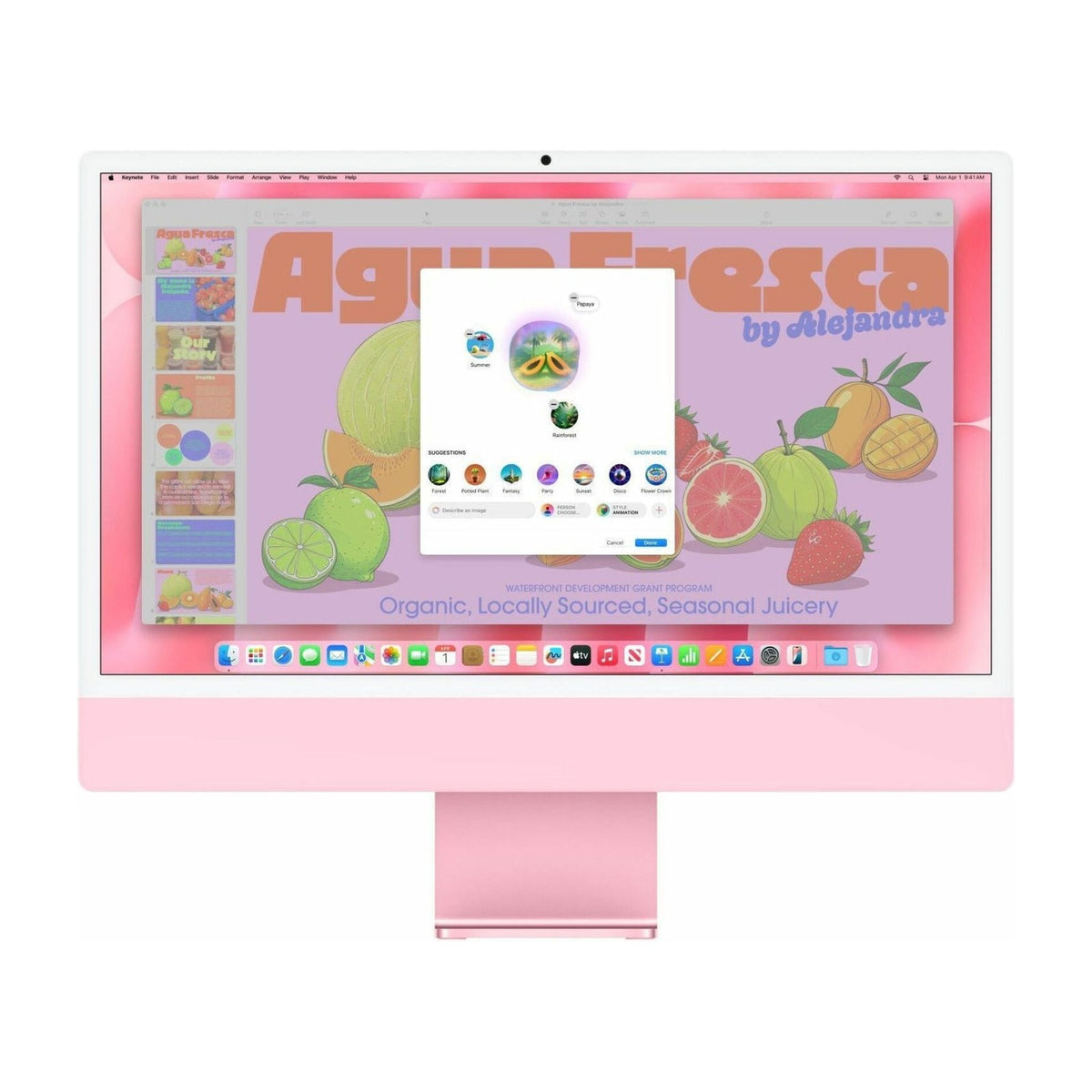 Pink — Apple iMac 24-inch (M4)