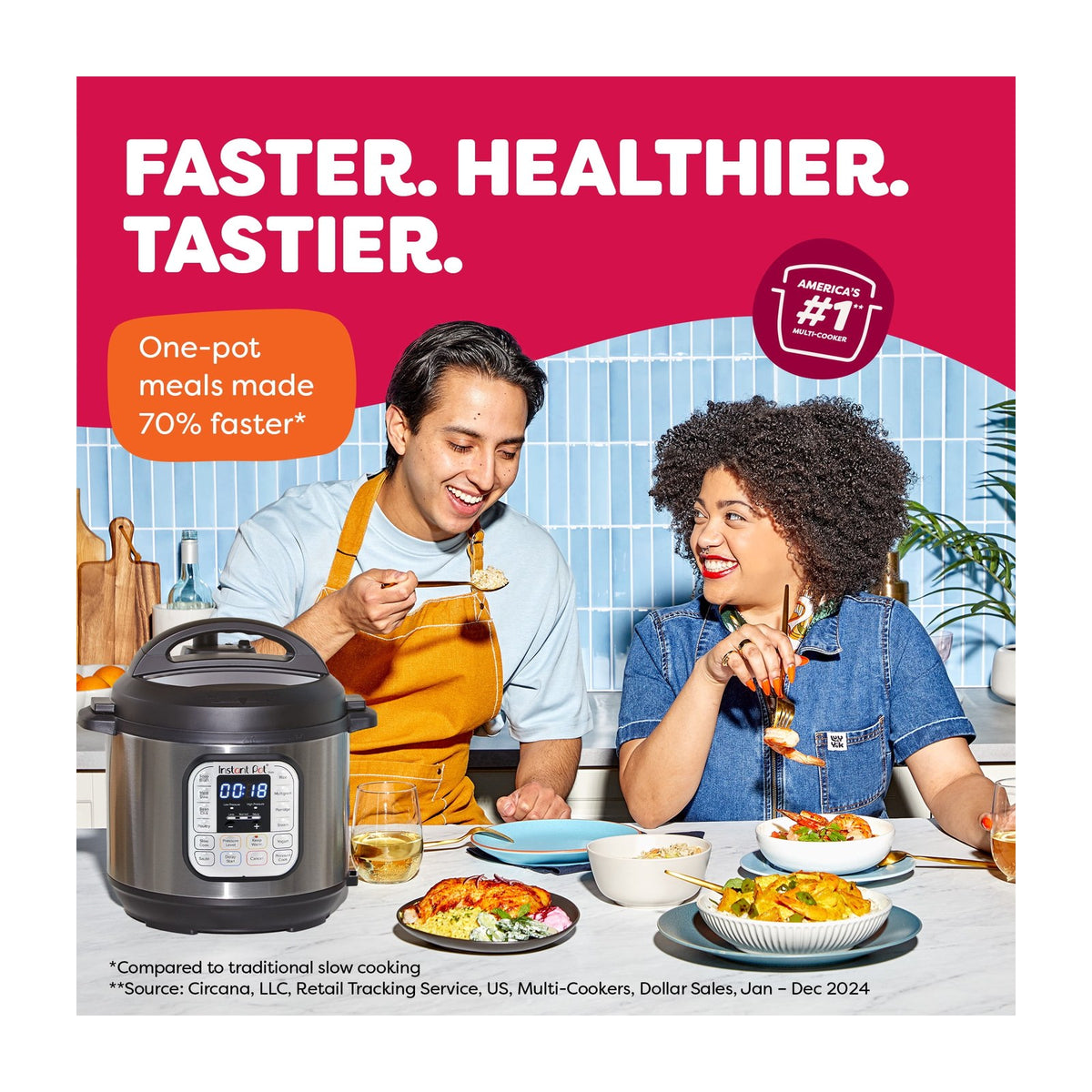 Instant Pot Duo 7-in-1 Electric Pressure Cooker — Pressure Cookers