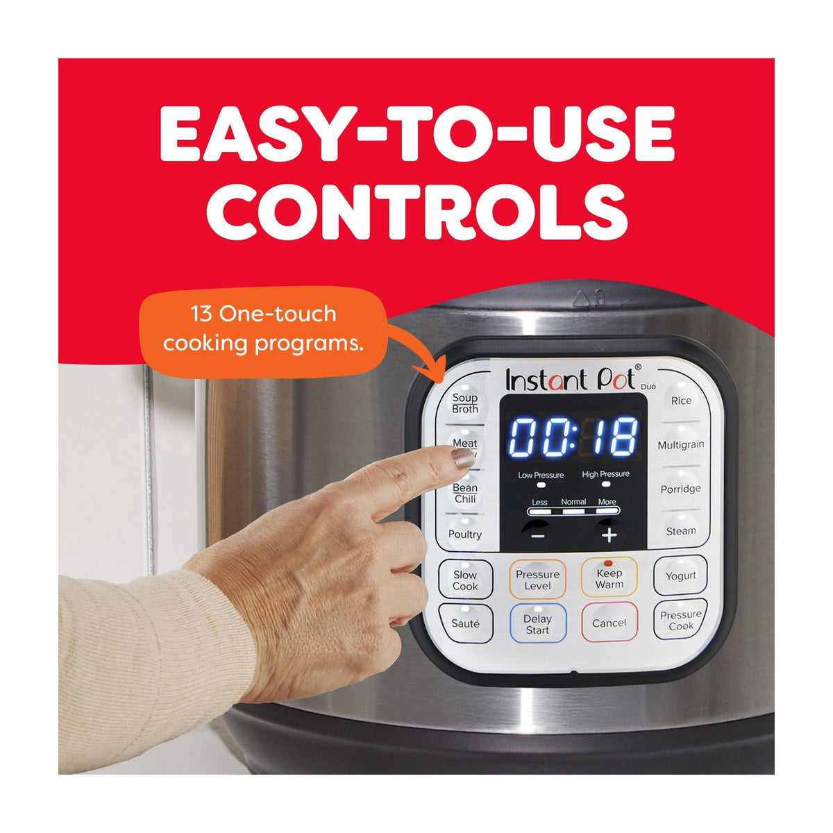 Instant Pot Duo 7-in-1 Electric Pressure Cooker — Pressure Cookers
