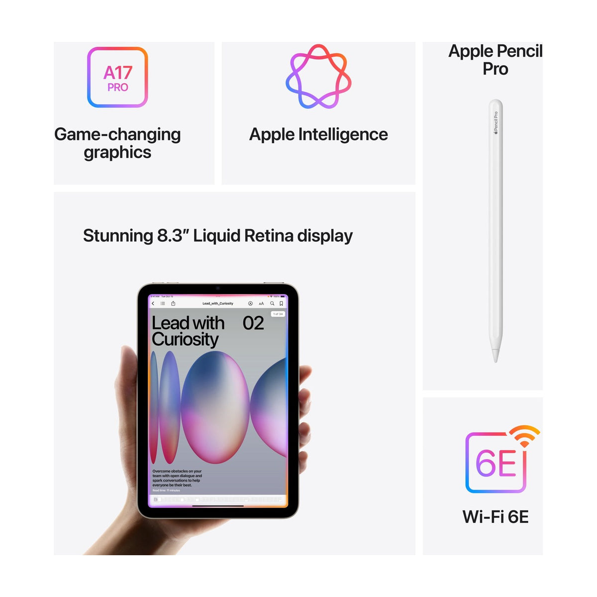 Apple iPad mini (A17 Pro) — Tablets