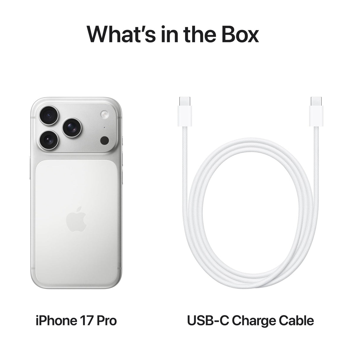 Silver — Apple iPhone 17 Pro