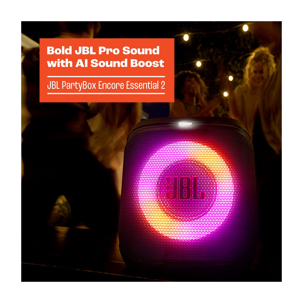JBL PartyBox Encore Essential 2 Portable Party Speaker with Lightshow — Party Speakers