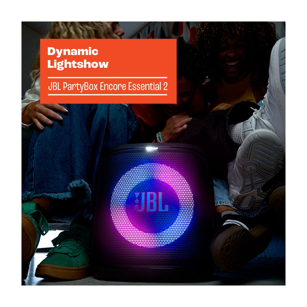 JBL PartyBox Encore Essential 2 Portable Party Speaker with Lightshow — Party Speakers