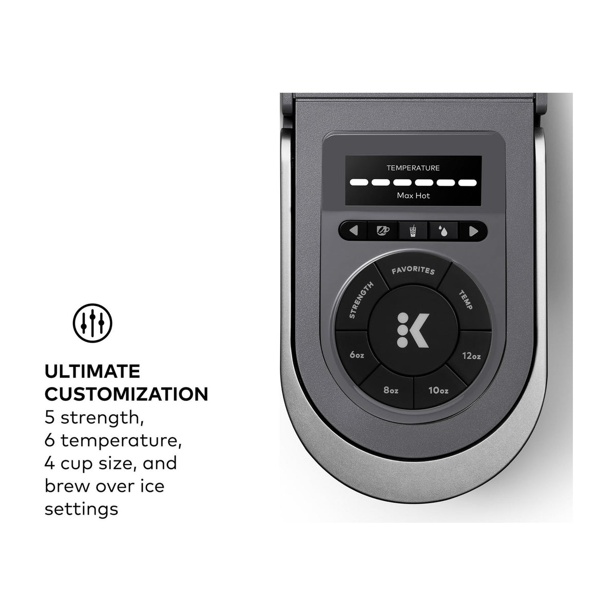 Gray — Keurig K-Supreme Single-Serve K-Cup Pod Coffee Maker
