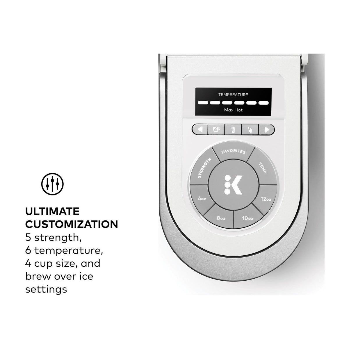 White — Keurig K-Supreme Single-Serve K-Cup Pod Coffee Maker