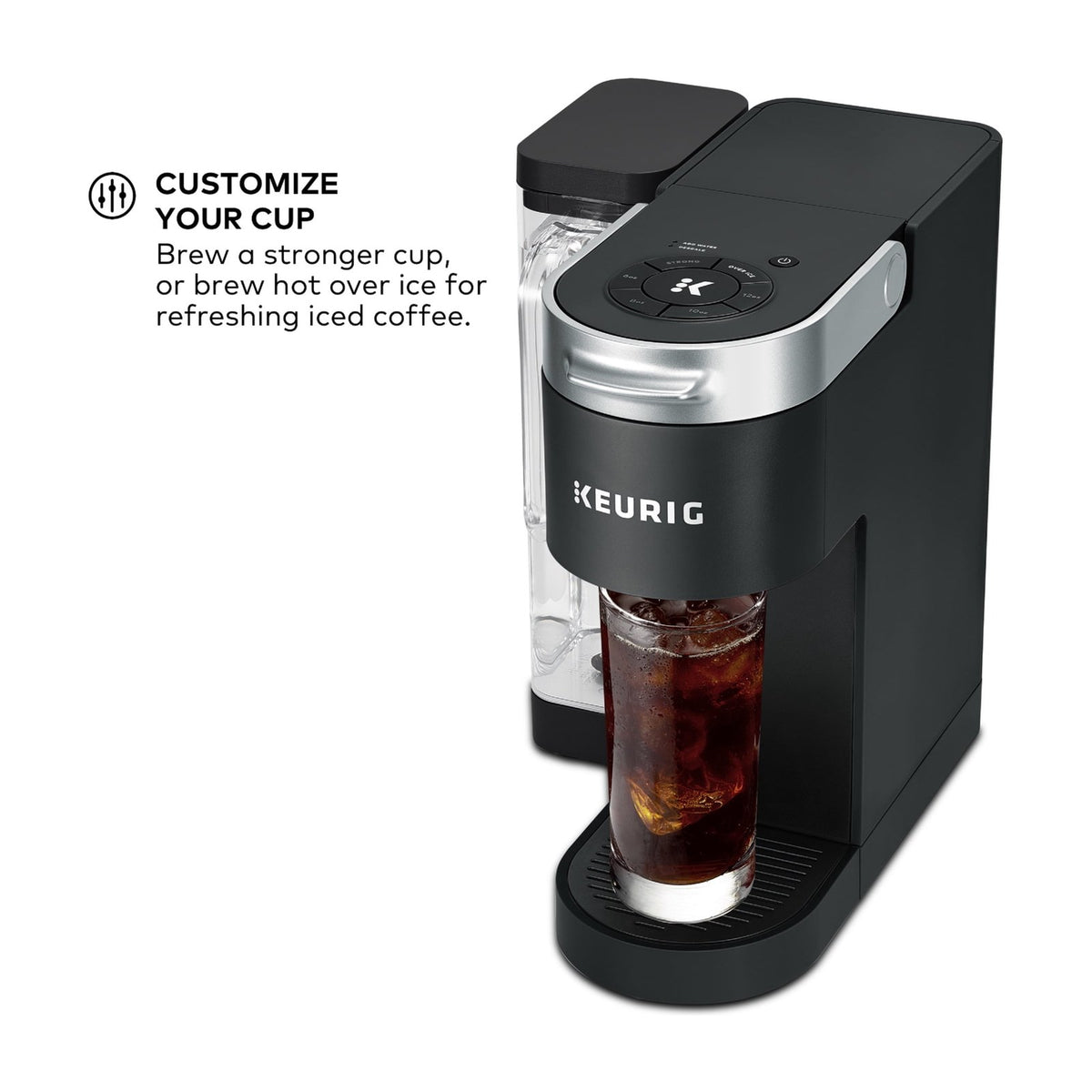 Black — Keurig K-Supreme Single-Serve K-Cup Pod Coffee Maker