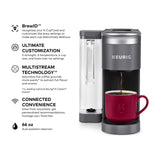 Gray — Keurig K-Supreme Single-Serve K-Cup Pod Coffee Maker