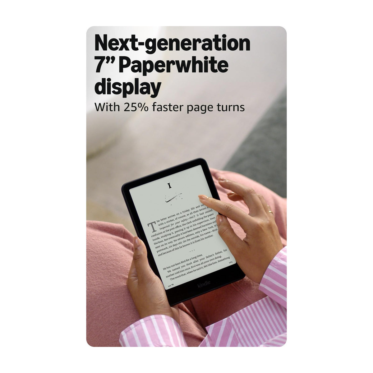 Amazon Kindle Paperwhite (12th Gen) — E-Readers