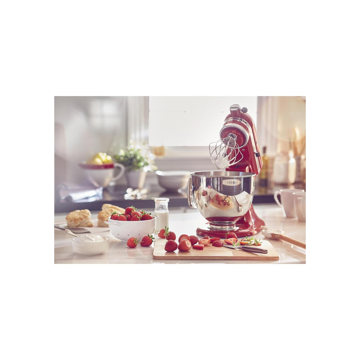 Empire Red — KitchenAid Artisan Series 5 Quart Tilt-Head Stand Mixer