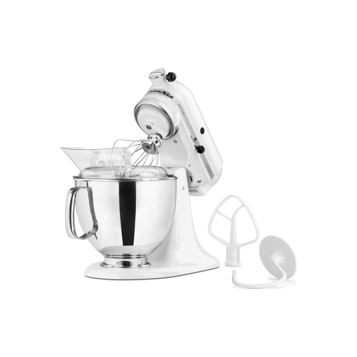 White — KitchenAid Artisan Series 5 Quart Tilt-Head Stand Mixer