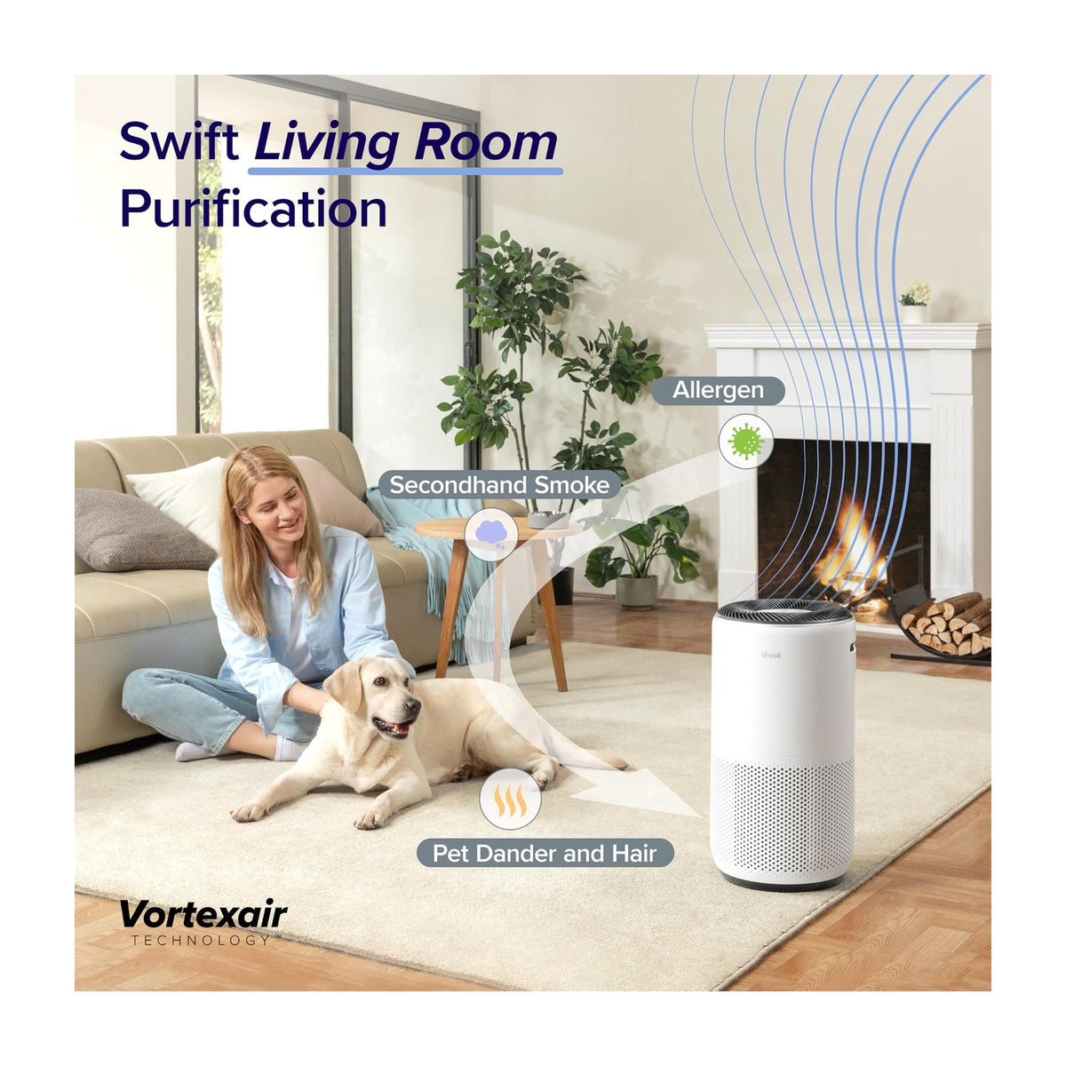 Levoit Core 400S Smart True HEPA Air Purifier — Air Purifiers