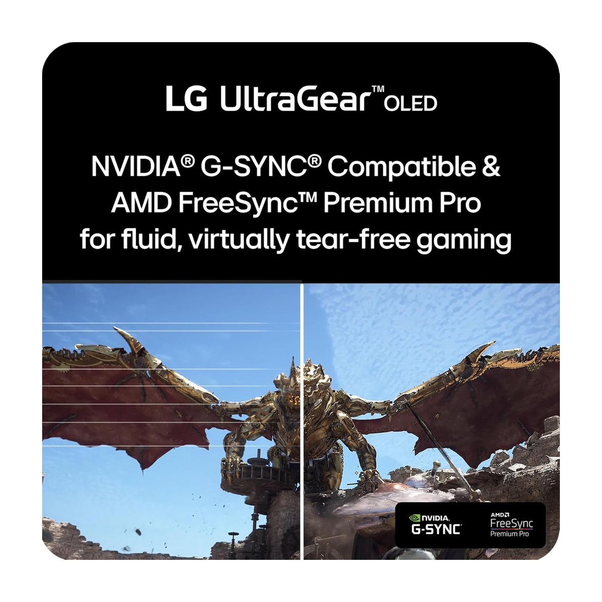 LG UltraGear 27" OLED QHD 240Hz Gaming Monitor — Monitors