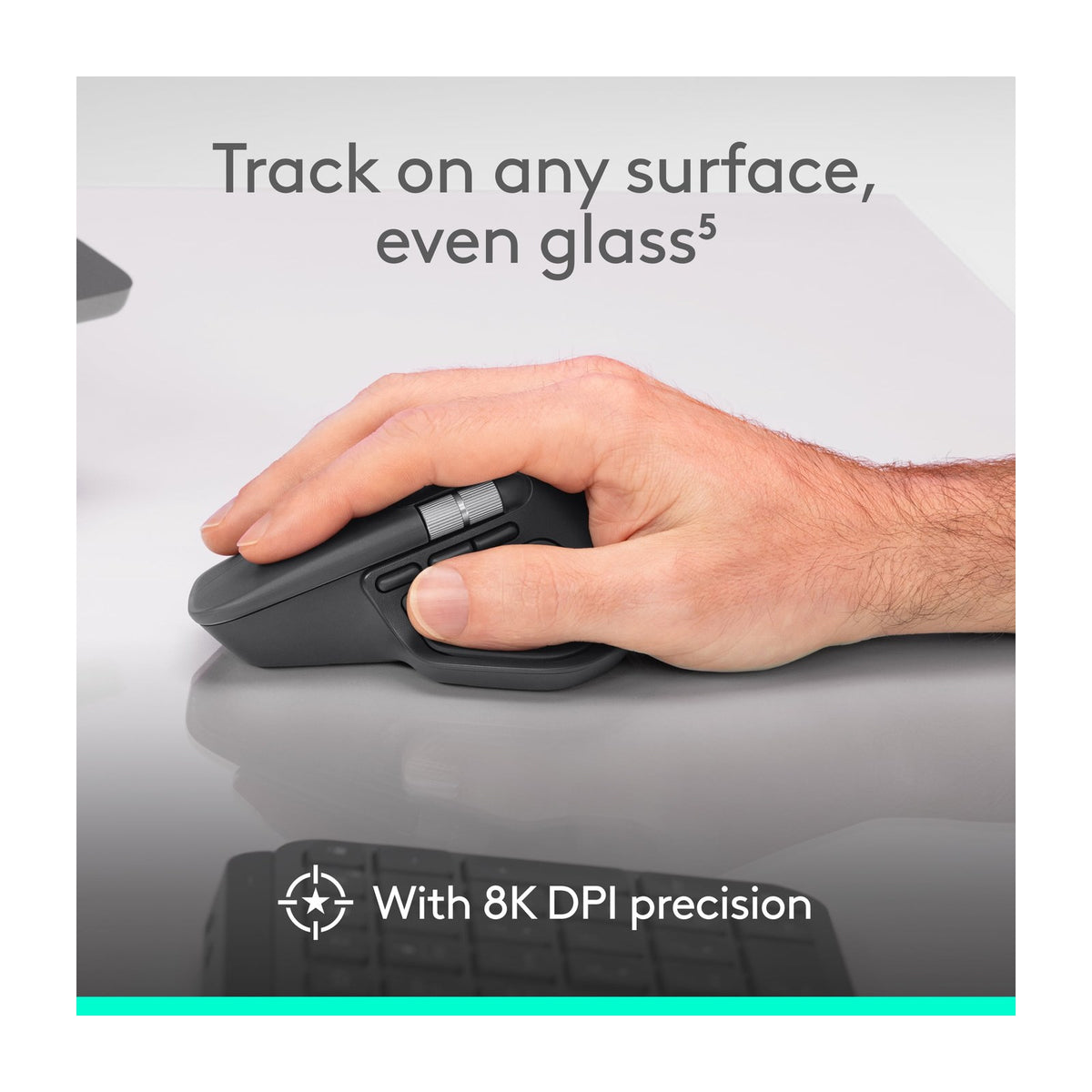 Logitech MX Master 4 Wireless Ergonomic Mouse with Haptic Feedback — Mice