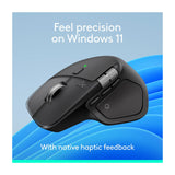 Logitech MX Master 4 Wireless Ergonomic Mouse with Haptic Feedback — Mice
