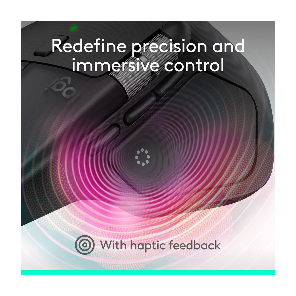 Logitech MX Master 4 Wireless Ergonomic Mouse with Haptic Feedback — Mice