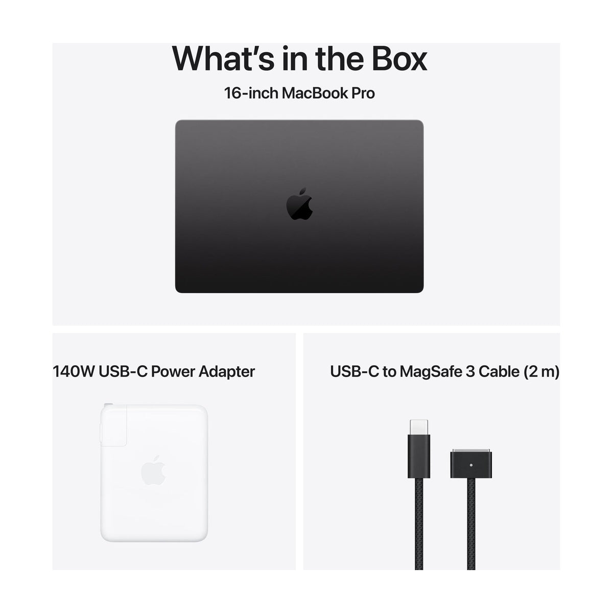 Space Black — Apple MacBook Pro 16-inch