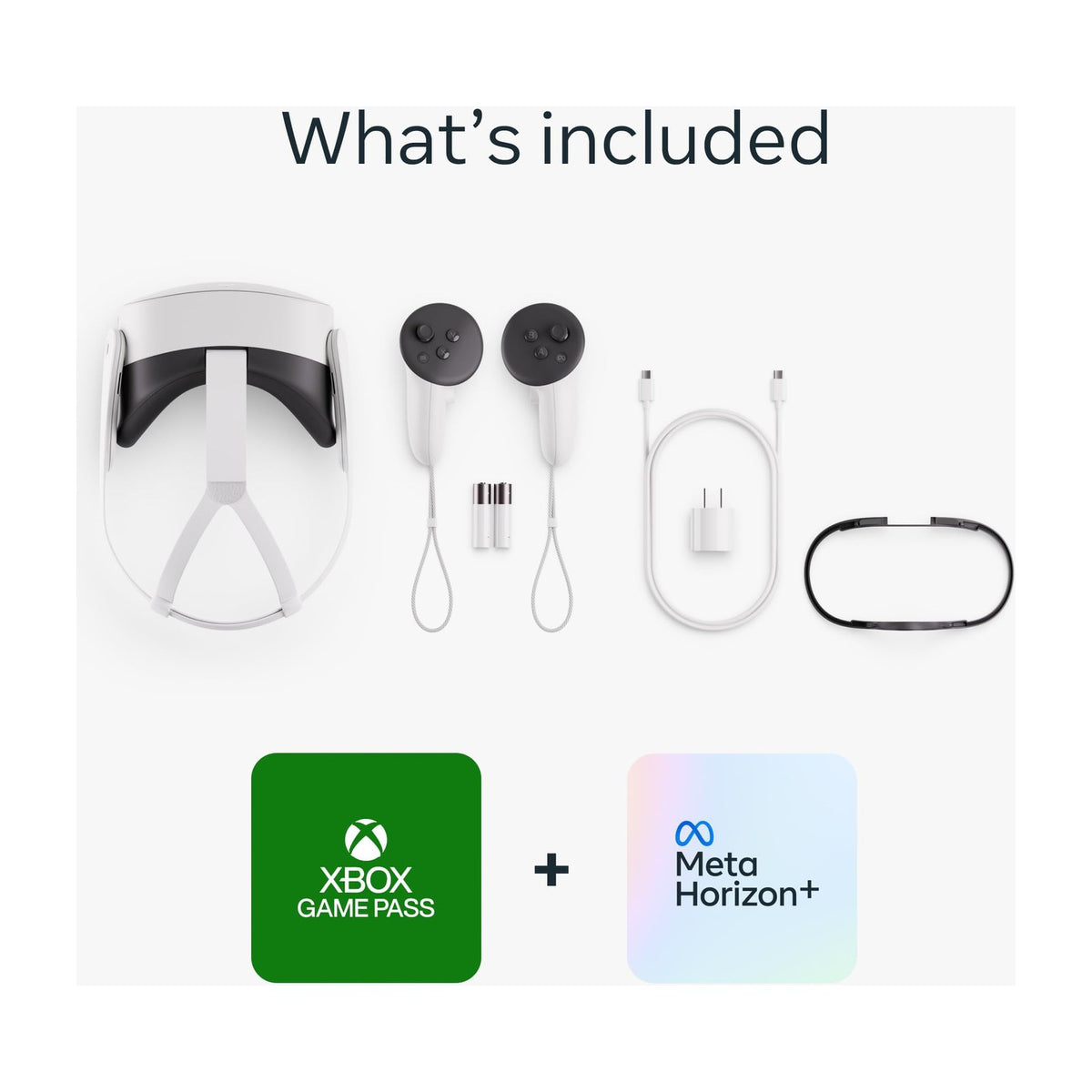 Meta Quest 4 All-in-One Mixed Reality Headset with Touch Controllers — VR Headsets