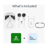 Meta Quest 4 All-in-One Mixed Reality Headset with Touch Controllers — VR Headsets