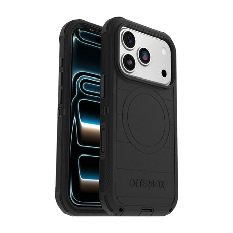 Black — OtterBox Defender Series Pro Case with MagSafe for iPhone 17 Pro