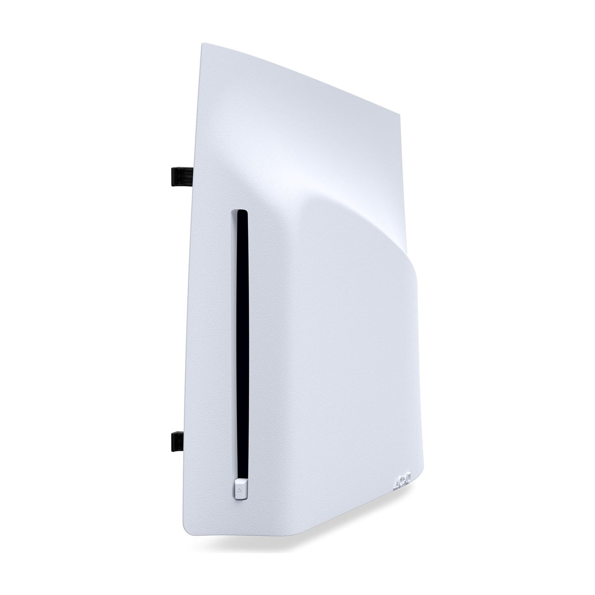 Sony PlayStation 5 Disc Drive for PS5 Digital Edition and PS5 Pro — The white Sony PlayStation 5 Disc Drive accessory shown on its own at a three-quarter angle, with the disc slot visible
