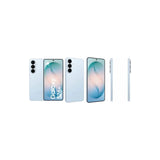 Samsung Galaxy S26+, 5G, 256GB, Unlocked — Samsung Galaxy S26 Plus rear view, full device, showing three vertically arranged rear camera lenses on a slim flat back
