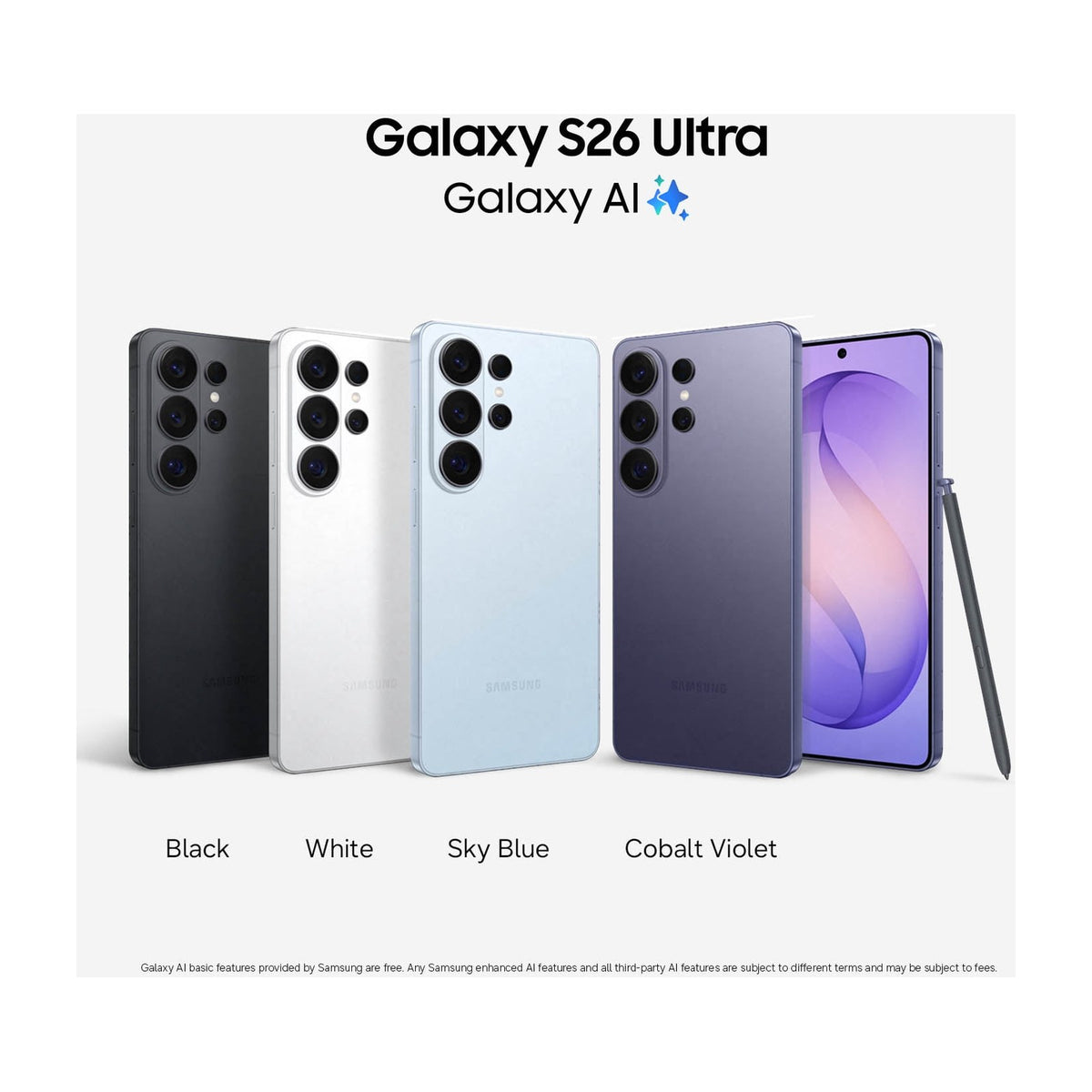 Samsung Galaxy S26 Ultra — Smartphones