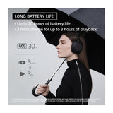 Black — Sony WH-1000XM6 Wireless Noise Canceling Over-Ear Headphones
