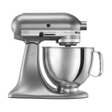 ComBuy Home 5-Quart Tilt-Head Stand Mixer, 600W, 10 Speeds — A 5-quart tilt-head stand mixer on a kitchen counter, stainless bowl attached and head down, front three-quarter view