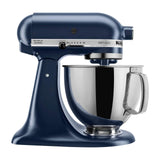 ComBuy Home 5-Quart Tilt-Head Stand Mixer, 600W, 10 Speeds — A 5-quart tilt-head stand mixer on a kitchen counter, stainless bowl attached and head down, front three-quarter view