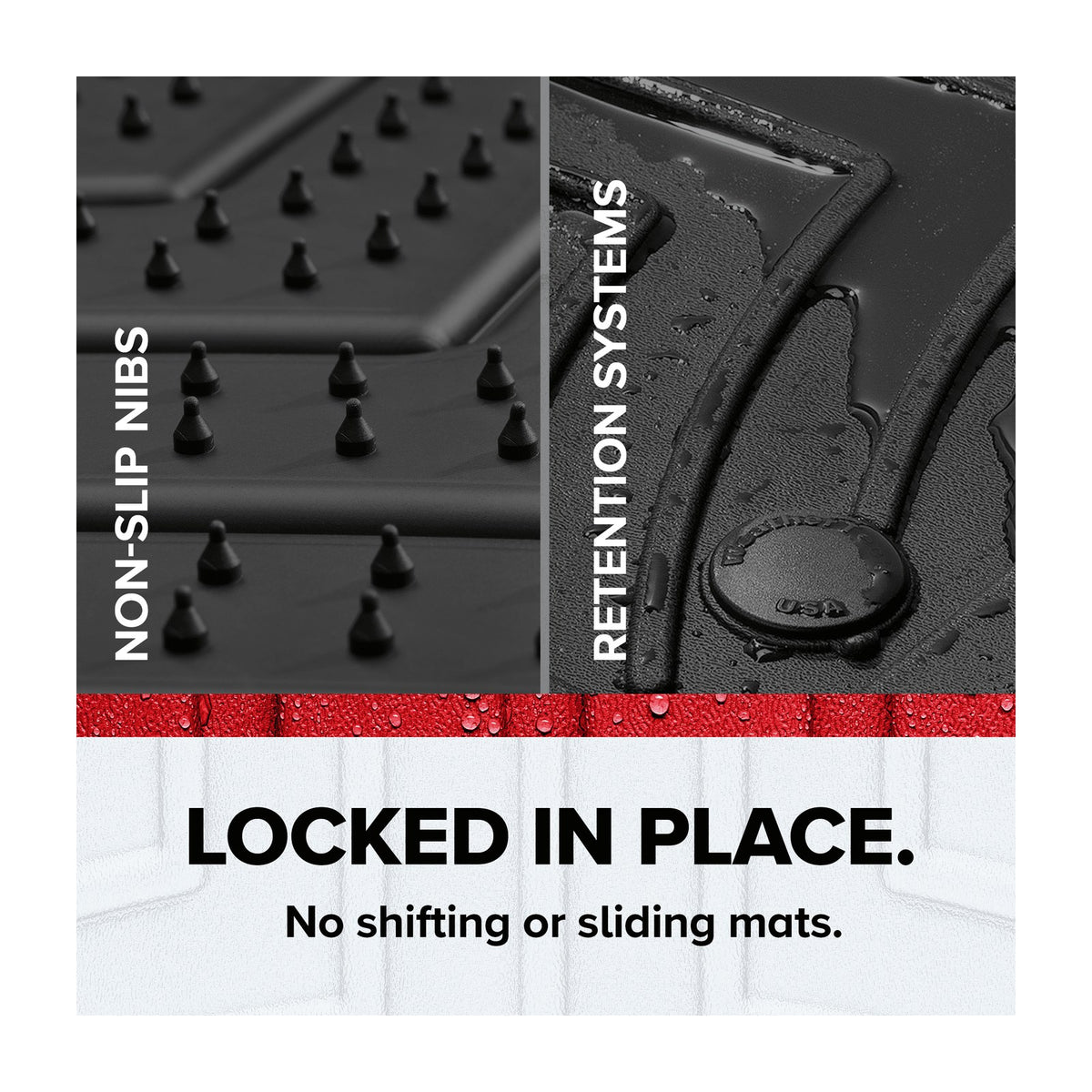 Black — WeatherTech FloorLiner HP